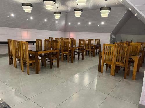 Restaurace v ubytování The Windy Mist Resort Munnar