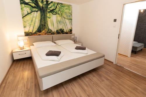 Cama o camas de una habitación en ALPINpelso
