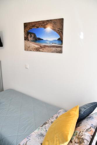 Postel nebo postele na pokoji v ubytování Spartan Escape