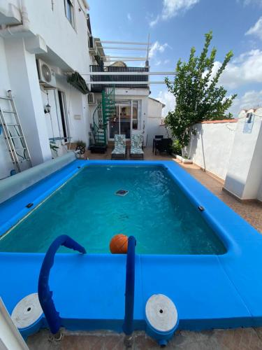 a pool in the backyard of a house at The hidden Place in Alcaudete