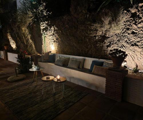 Ruang duduk di Finca Flamenco Holiday Suites Adults Only