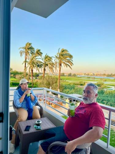 Balkoni atau teres di Royal Nile Suites - Nile View 1