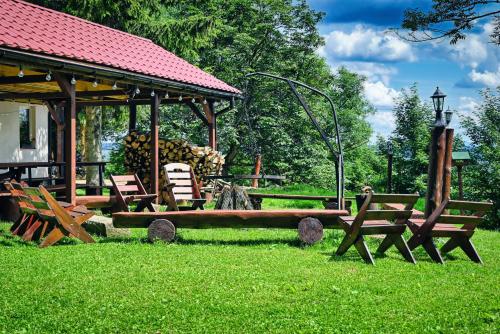 Jardín al aire libre en Zbójnicka Chata