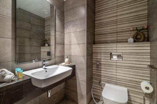 Koupelna v ubytování Luxury Saadiyat Soul Beach Residence