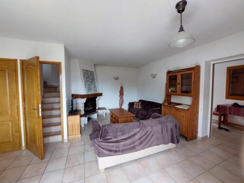 Η κουζίνα ή μικρή κουζίνα στο Chalet du Rabioux