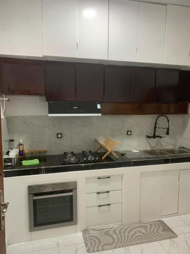 Køkken eller tekøkken på Charmant appartement