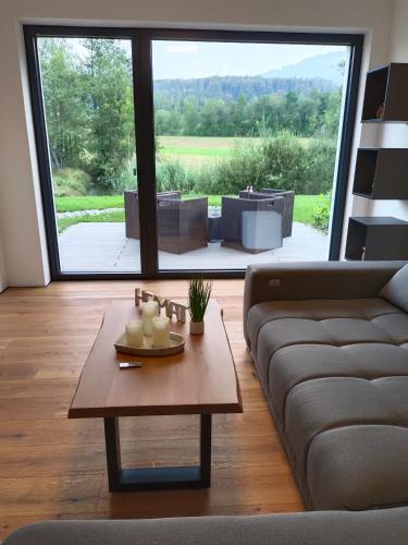 Zona de estar de Wohlfühl-Ferienwohnung "Igelnest"