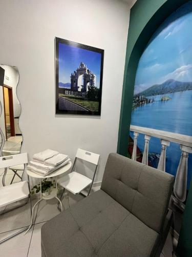 Area soggiorno di Bed & Breakfast De Bono
