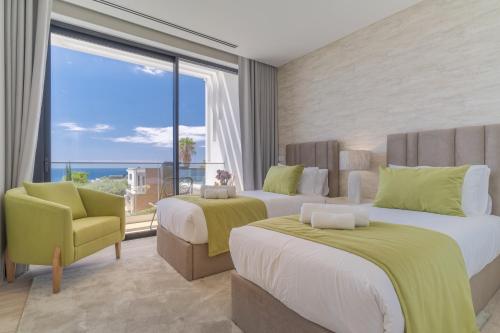 Khu vực ghế ngồi tại Luxury Diamond House by Holiday Rental Madeira