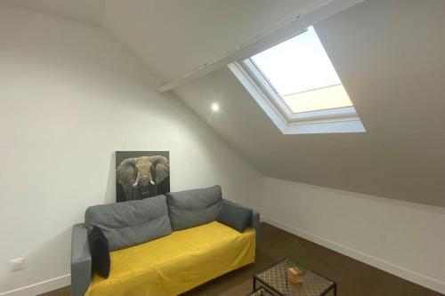 Χώρος καθιστικού στο Appartement cosy