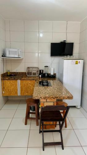 Dapur atau dapur kecil di Flats Villa Gelú