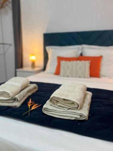 Ein Bett oder Betten in einem Zimmer der Unterkunft La Pause Fraicheur du Nord - 1 à 6 Personnes - Martinique