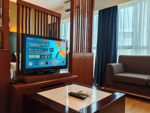 Televisyen dan/atau pusat hiburan di Meetsuite at Ming Garden Residence
