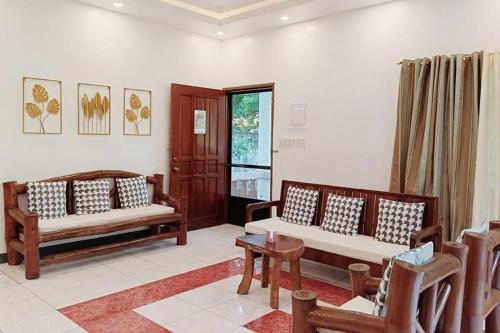Χώρος καθιστικού στο MG Villa