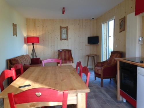 Μια τηλεόραση ή/και κέντρο ψυχαγωγίας στο Le chalet des Patures