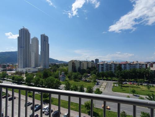 Kraštovaizdis prie apartamentų