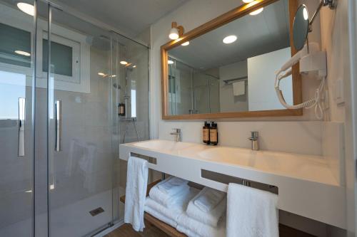 Koupelna v ubytování Punta Candor Suites