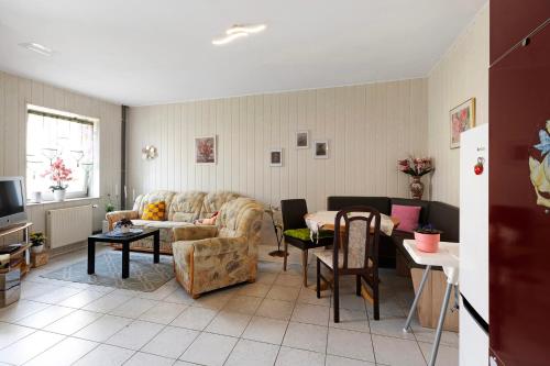 Χώρος καθιστικού στο Wohnung Im Hinterhof