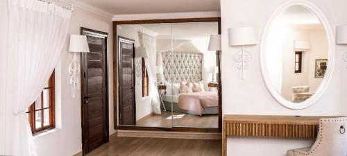 Boutique Hotel Heinitzburg tesisinde bir banyo