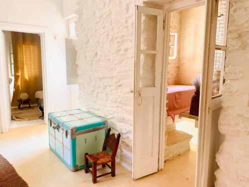 Koupelna v ubytování Rose Boho House, Kea, Ioulis