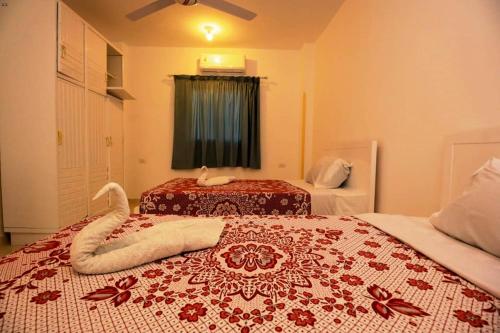 Postel nebo postele na pokoji v ubytování Luxor View Hostel