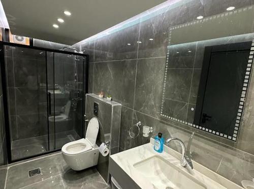 Bilik mandi di Pearl Villa