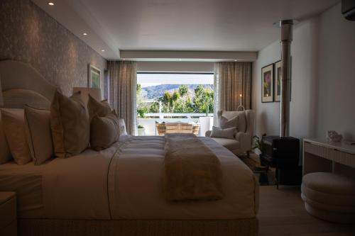 Ruang duduk di Le Petit Manoir Boutique Hotel