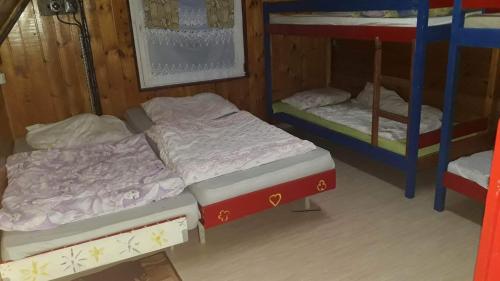 Posteľ alebo postele v izbe v ubytovaní Chata Katarina