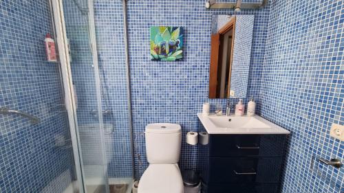 Koupelna v ubytování Casa Doris