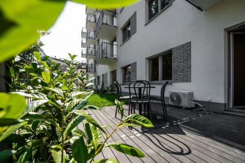 Balkón nebo terasa v ubytování Apartament Mikołowska z Tarasem