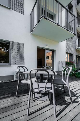 Balkón nebo terasa v ubytování Apartament Mikołowska z Tarasem