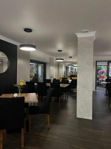 Χώρος καθιστικού στο Hotel i Restauracja Jan