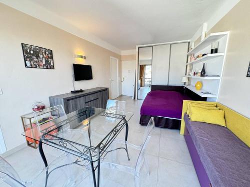 Cannes proche Croisette - 2 pièces au calme avec terrasse