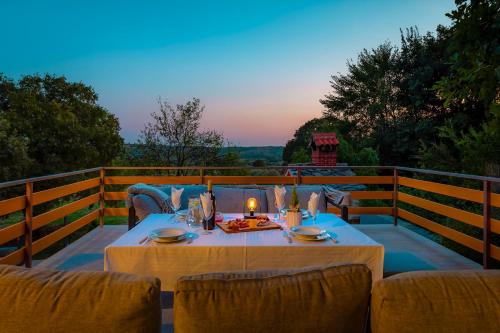 Balkoni atau teres di Villa Manda Adriatic