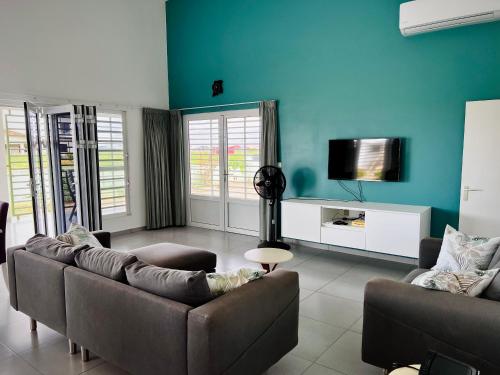 Khu vực ghế ngồi tại Luxury villa in gated community