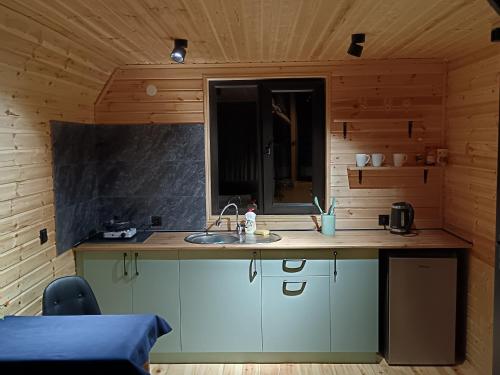 Kuchyň nebo kuchyňský kout v ubytování My house