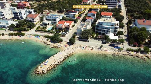 Apartments Cikač II - modern apartments by the beach