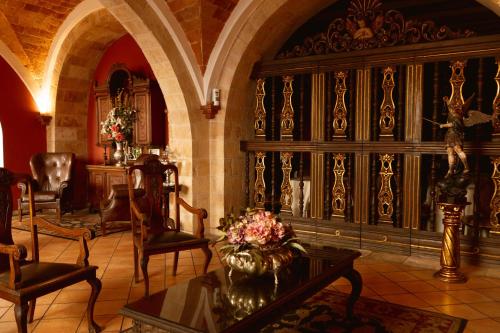 Posezení v ubytování Parador Santa Maria La Real