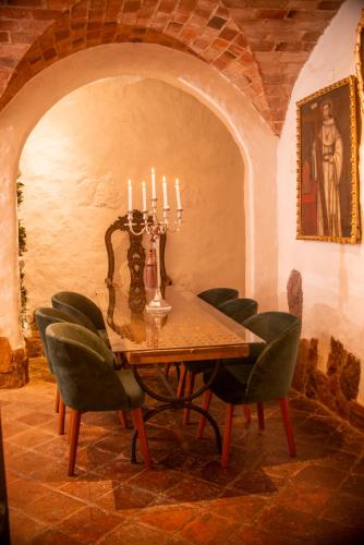 Posezení v ubytování Parador Santa Maria La Real