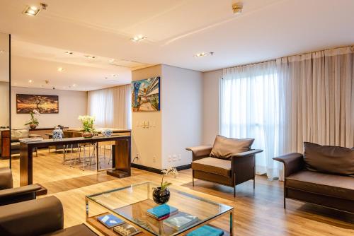 Χώρος καθιστικού στο Blue Tree Premium Verbo Divino - Nações Unidas
