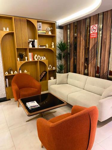 Un lugar para sentarse en Visse Hotel