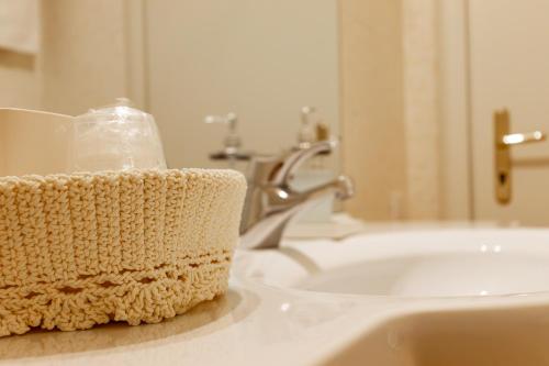 Un baño de Hotel Dependance Silvestro