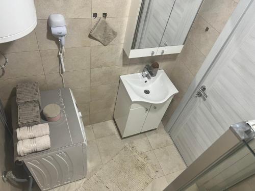 Koupelna v ubytování Apartman Kraljice Natalije
