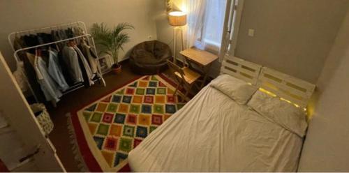 Postel nebo postele na pokoji v ubytování Nightingale Home