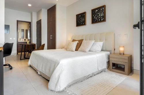 Postel nebo postele na pokoji v ubytování Loft con balcón privado, estacionamiento gratis - Un oasis en Los Cabos
