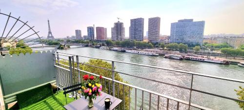 Appartement vue Tour Eiffel paris 16 Eme