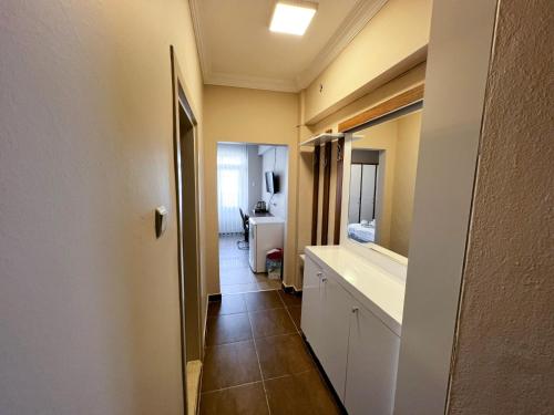 Køkken eller tekøkken på Beyazhan Otel