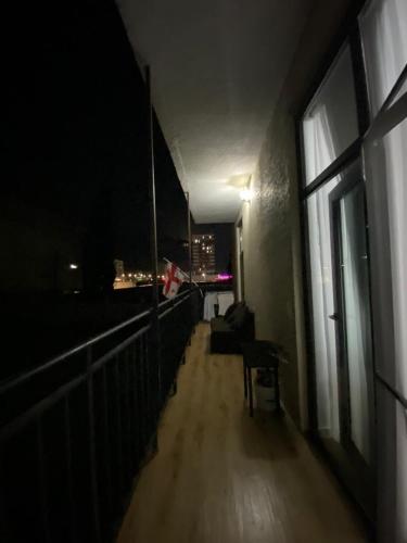 My sweet Home in Rustavi Sity 12にあるバルコニーまたはテラス