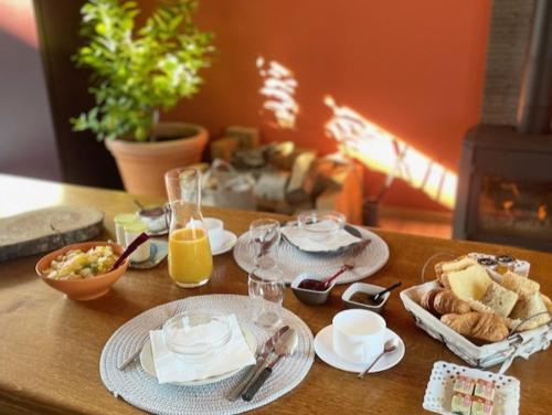 Jídlo v prázdninového domu nebo okolí