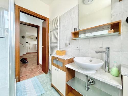 Phòng tắm tại Green Terrace Retreat- Milan Bergamo